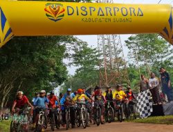 Disparpora Subang Gelar Gowes to Dewi, Ribuan Goweser Susuri 7 Desa Wisata