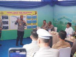 Jelang Nataru, Kapolda Jabar Cek Pos Pelayanan di Ciater Subang