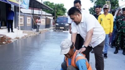 Gelontorkan Rp1,3 Miliar, Perbaikan Jalan Veteran Pamanukan Subang Mulai Dikebut