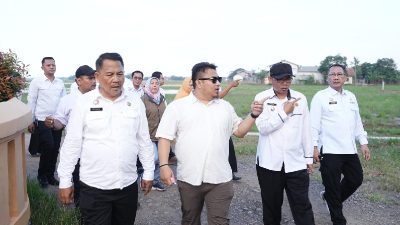 Bupati Subang Tinjau Lahan untuk Pembangunan Rumah Sakit di Pantura