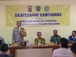 Cegah Potensi Kerawanan, Polsek Pagaden Subang Pimpin Deklarasi Damai Jelang Nataru