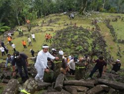 Lestarikan Cagar Budaya, KDM Resmikan Rekonstruksi Situs Megalitikum Gunung Padang