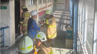 Kebakaran Gudang RS Pengayoman, Api Berawal dari Asap di Lantai Dua