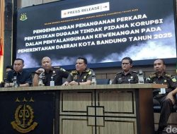 Wakil Wali Kota Bandung Ditetapkan sebagai Tersangka Penyalahgunaan Wewenang