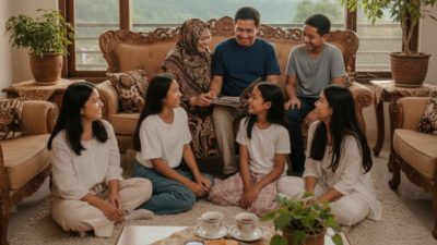 Begini Cara Ayah dan Ibu Bekerja Sama dalam Mendidik Anak Perempuan