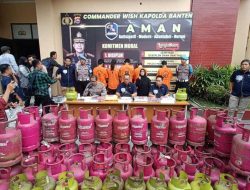 Polda Banten Bongkar Pengoplosan Gas Elpiji di Tangerang, Lima Orang Jadi Tersangka