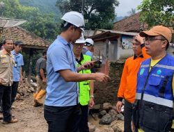 300 Meter Jaringan Pipa Air Bersih di Cisalak Subang Hancur Tergerus Longsor Cibago