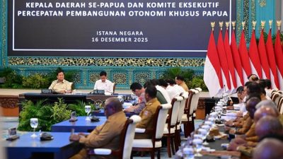 Prabowo Serap Aspirasi Kepala Daerah se-Papua, Muncul Usulan Provinsi Baru