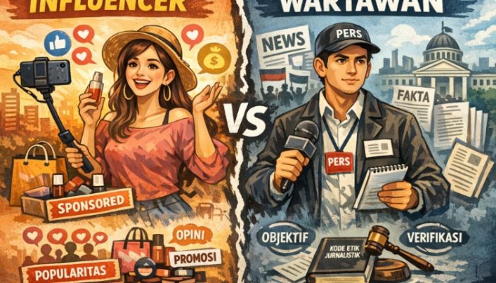 Fenomena Influencer Kian Marak, Ini Perbedaan Mendasar dengan Wartawan