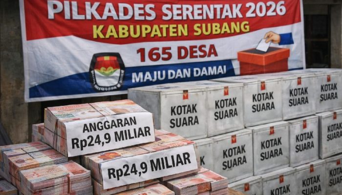 Pemkab Subang Anggarkan Rp24,9 Miliar untuk Pilkades Serentak di 165 Desa
