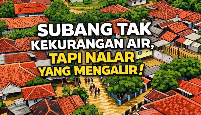 EDITORIAL | Subang Tak Kekurangan Air, Tapi Nalar yang Mengalir!