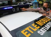 Satlantas Polres Garut Uji Coba ETLE Handheld