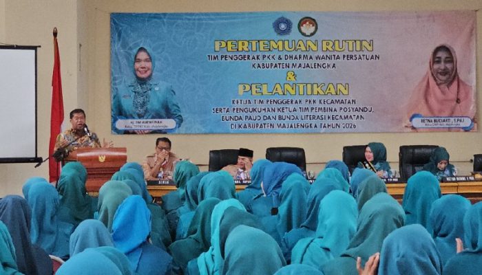 Bupati Majalengka: PKK, PAUD, Bunda Literasi dan Ketua Posyandu adalah Ujung Tombak dalam Pembinaan Keluarga
