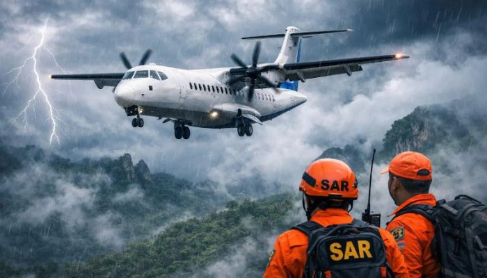 400 Personel SAR Dikerahkan untuk Cari Pesawat ATR 42-500 yang Diduga Jatuh di Maros