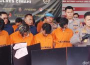 Markas Operator Judi Online Jaringan Kamboja Terbongkar di Bandung Barat