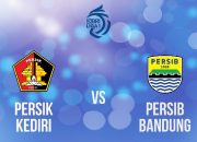 Persib Gagal Raih Poin Penuh, Ditahan Imbang Persik 1-1 di Kediri