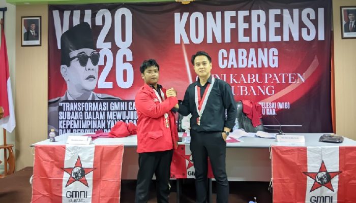 Rifan Hidayatul Fajar Terpilih sebagai Ketua GMNI Subang Periode 2026–2028