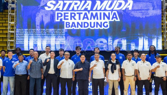 Satria Muda Perkenalkan Tim dan Jersey Sambut Musim Kompetisi 2026