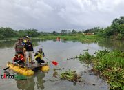 Libatkan Lintas Sektoral, Kelurahan Sukamelang Gelar Aksi Bersih-Bersih Situ Saeur Subang