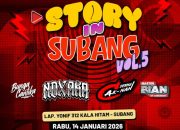 Story in Subang Vol. 5: Ketika Nada, Energi, dan Kenangan Bertemu di Satu Panggung