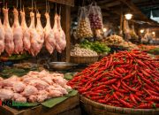 Jelang Ramadan, Harga Daging Ayam dan Cabai di Subang Mulai Ugal-ugalan
