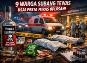 Jelang Ramadan, 9 Warga Subang Tewas Usai Pesta Miras