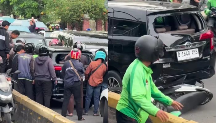 Pengemudi Mobil Ugal-ugalan di Jakarta, Sempat Diburu Warga Hingga Berhasil Ditangkap Polisi