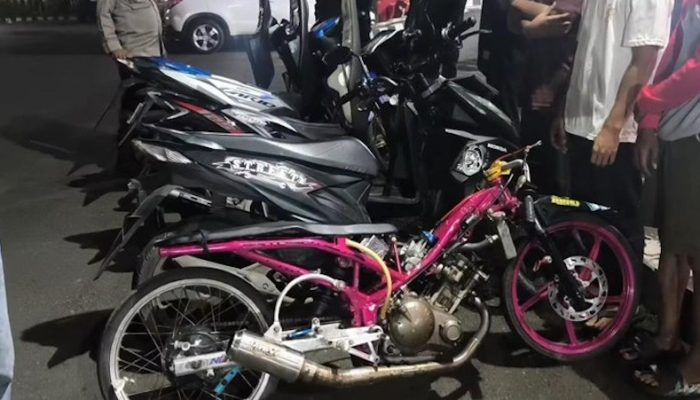 Jalur Wisata Darajat Garut Jadi Arena Balap Liar, Polisi Turun Tangan