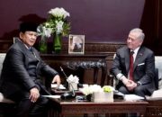 Lawatan ke Yordania, Prabowo Dorong Upaya Bersama Wujudkan Perdamaian Gaza