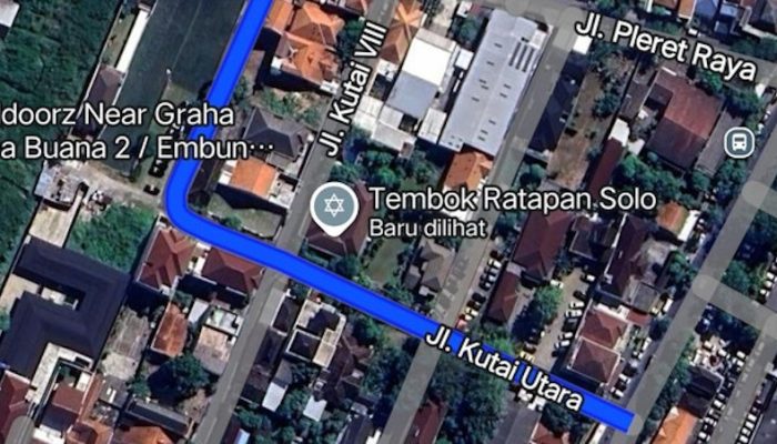 Rumah Jokowi di Solo Mendadak Berlabel “Tembok Ratapan” di Google Maps
