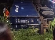 Inilah Identitas Korban Truk Timpa Corolla di Karawang