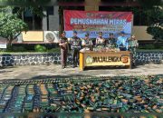 ‎Jelang Idul Fitri, Polres Majalengka Musnahkan 4.281 Botol Miras Hasil Operasi Pekat Lodaya 2026