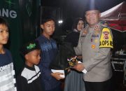 Safari Ramadan di Cipunagara, Kapolres Subang Santuni 500 Anak Yatim dan Jompo