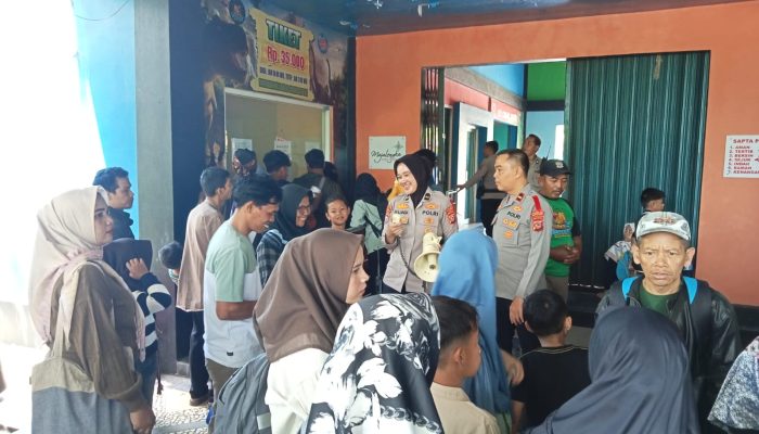 Pastikan Kenyamanan, Polres Majalengka Intensifkan Pengamanan di Jembar Waterpark pada H+1 Lebaran