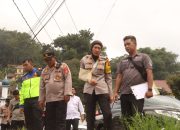 ‎Kapolres Majalengka dan Tim TAA Polda Jabar Selidiki Kecelakaan Elf di Cingambul Majalengka