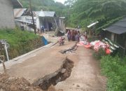 Pergerakan Tanah di Bantargadung Sukabumi, 312 Warga Dievakuasi ke Tenda Darurat