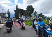 Arus Wisatawan Melonjak, Kendaraan Merayap di Jalur Pegunungan Kuningan pada H+1 Lebaran