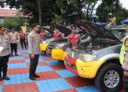 Siapkan Operasi Ketupat Lodaya, Kapolres Subang Cek Kendaraan Operasional
