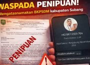 Beredar Surat Permintaan Koordinasi Terkait Mutasi Jabatan, BKPSDM Subang Ingatkan Ini