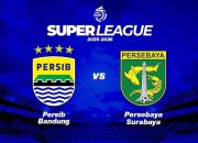 Duel Sengit Persebaya vs Persib Berakhir Imbang 2-2