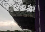 Angin Puting Beliung Terjang Empat Titik di Tangerang, Sejumlah Fasilitas Rusak Salah satunya Stadion Persita