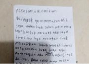 Bayi Dua Hari Ditinggal di Gerobak Nasi Uduk Pasar Minggu, Disertai Surat dari Sang Kakak