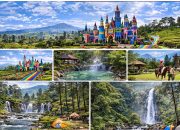 Wisata Hits di Subang, Dari Kastil Warna-warni hingga Pemandian Air Panas dan Curug