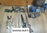 Bareskrim Polri Bongkar Pembuat Senpi Ilegal di Rancaekek Bandung