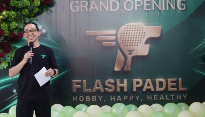 Resmikan Flash Padel, Sekda Asep Nuroni: Energi Baru Dunia Olahraga di Subang