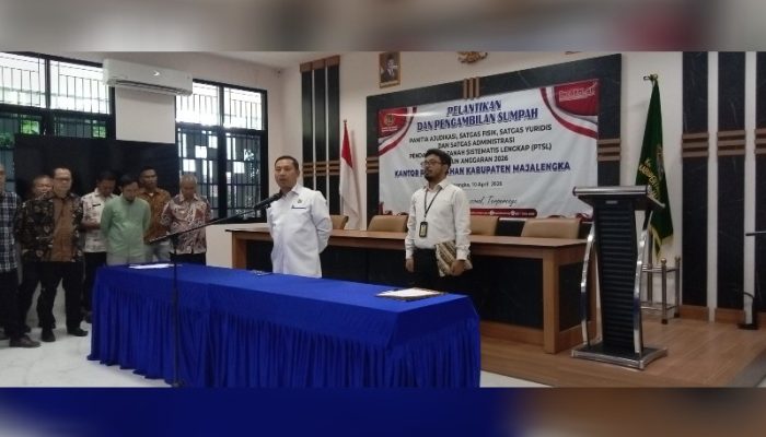 ‎BPN Majalengka Siapkan PTSL 30 Ribu Bidang Tanah Tahun 2026‎‎