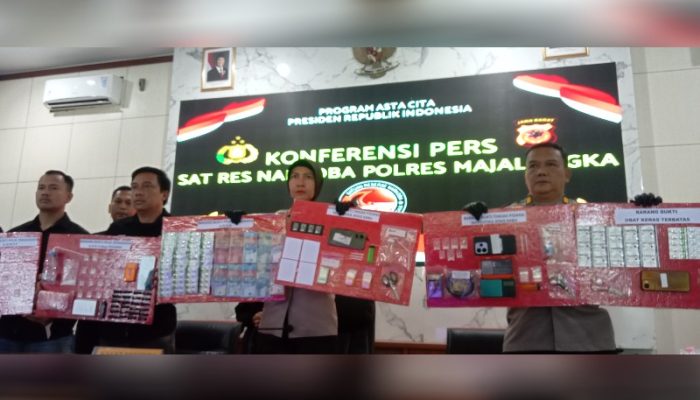 ‎Polres Majalengka Ungkap Peredaran Obat Terlarang, Satu Tersangka Diamankan‎