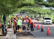 Bupati Majalengka Tinjau Proyek Perbaikan Jalan Cigasong-Jatiwangi Senilai Rp12 Miliar dari Provinsi