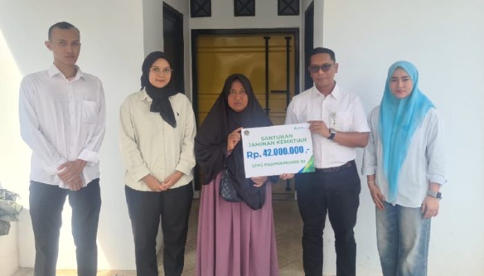 Serahkan Santunan Jaminan Kematian, BPJS Ketenagakerjaan Subang Buktikan Komitmen Bersama BGN Peduli Pekerja Dapur MBG