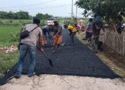 Pemdes Kadawung Subang Kebut Perbaikan Jalan Sepanjang 250 Meter